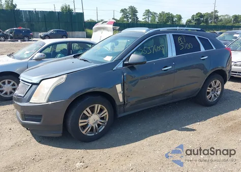 2010 Cadillac Srx Luxury Collection z USA, uszkodzony, nr VIN 3GYFNDEY8AS607978